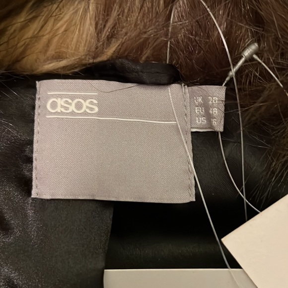 ASOS Curve Faux Fur Jacket - Picture 3 of 4